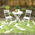 thumbnail image 2 of Momeni Veranda Polypropylene Hand Hooked Green Indoor Outdoor Rug 8' X 10', 2 of 5