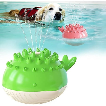 Dog Toys Electric Water Floating Swimming Pet Bathing Water Spray Dog Toy Floats On Water For Interactive Play Walmart