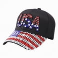 thumbnail image 4 of mgoYE 250th Anniversary USA Cap Adjustable Men Women American Flag 250th Anniversary Commemorative Cap, Casual Fit Daily Hat(B,One Size), 4 of 4