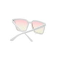 thumbnail image 4 of Women's Oversized Square Sunglasses - White Frame / Gradiant Pink Yellow Lens, 4 of 7