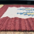 thumbnail image 2 of Rugsotic Carpets Hand Woven Kilim Area Rug, 3'x13', Multicolor, Wool, Flat Weave, Low Pile, Runner, Contemporary Design, 2 of 9