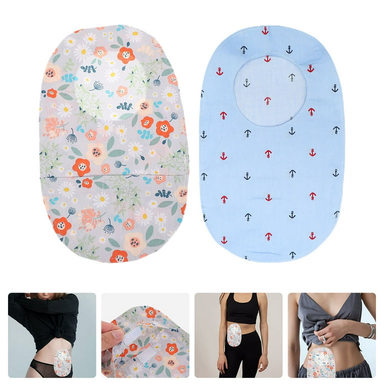 2Pcs Household Colostomy Bag Covers Ostomy Pouch Protectors Reusable Colostomy  Bag Covers 