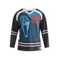 thumbnail image 5 of Scream Ghostface Men's & Big Men's Graphic Hockey Jersey with Long Sleeves, Sizes XS-3XL, 5 of 5