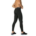thumbnail image 4 of Toptie Men's Compression Pants, Cool Dry Athletic Pants, Workout Running Leggings-White-XL, 4 of 6