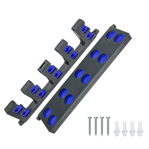 Vertical Fishing Rod Holder Wall Mounted Fishing Rod Rack, Store 10 Rods, Fishing Poles Holder Garage Vertical Rod Rack