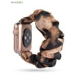 thumbnail image 2 of BadPiggies Scrunchie Apple Watch Band Elastic Leopard Print Wristbands Bracelet Strap 38mm 40mm 42mm 44mm Compatible for Apple iWatch Series 7 6 5 4 3 2 1 SE, 2 of 9