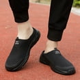 thumbnail image 2 of kamemir Men Shoes Sneakers Men's Classic Slip On Sneakers(Black,8.5), 2 of 6