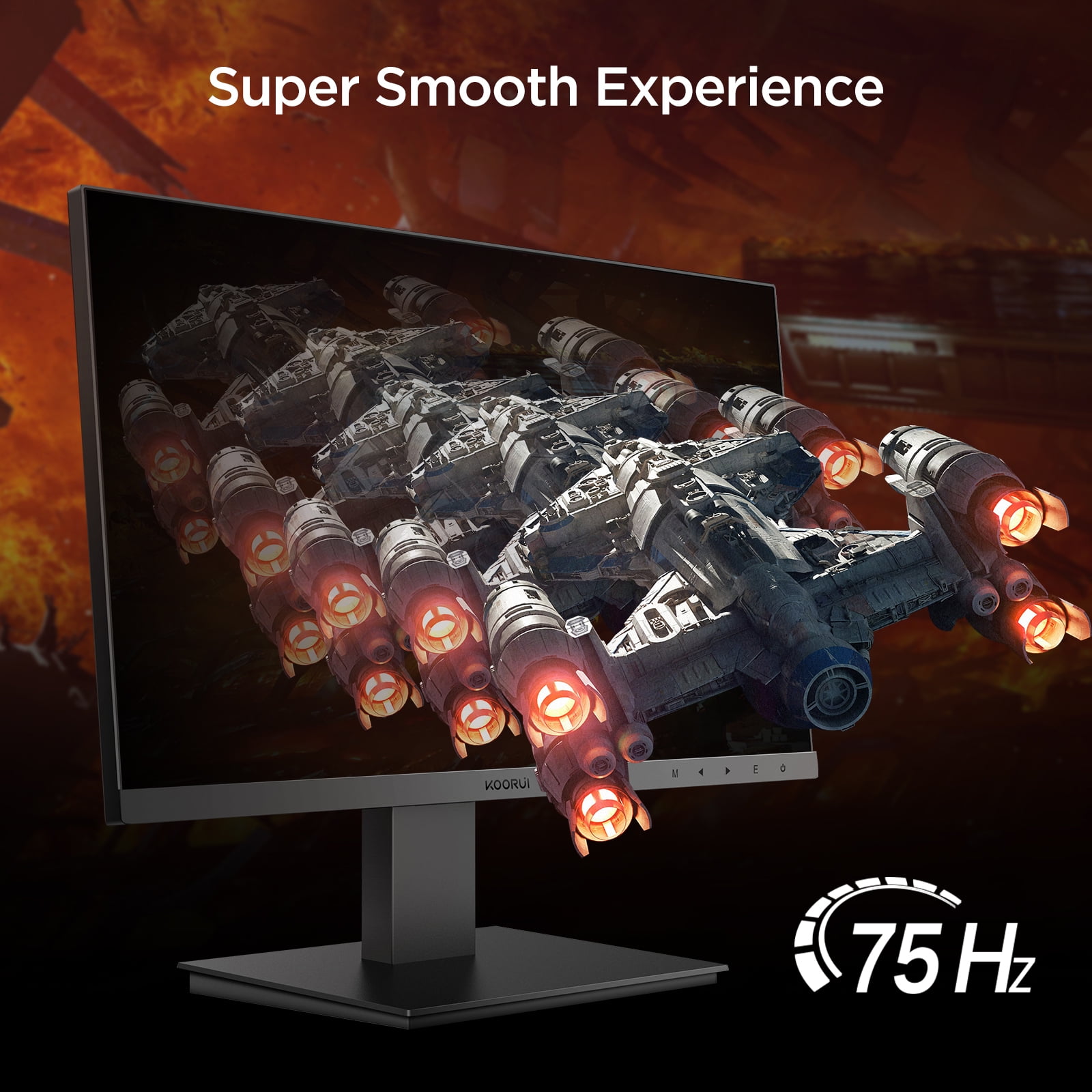 KOORUI 27 inch IPS PC Monitor, 4K UHD, HDR10, 90% DCI-P3 KOORUI 27 inch IPS PC Monitor, 4K UHD, HDR10, 90% DCI-P3