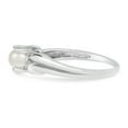 thumbnail image 4 of 14k White Gold Freshwater Cultured Pearl Ring, 4 of 8