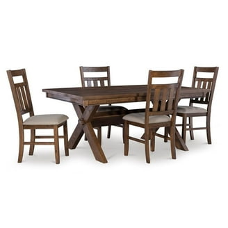 Coaster Company Coleman 7-Piece Farmhouse Solid Asian Hardwood