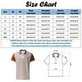 thumbnail image 3 of Men Summer Plaid Printed Blouse Polo Shirts T-Shirt Turndown Collar Short Sleeve Tops Polo Shirts T-Shirt Male Soft Dailywear Activewear Clothes, 3 of 8