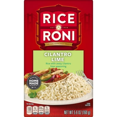 Rice-A-Roni Rice Cilantro Lime Box 5.6 oz Package May Vary