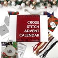 thumbnail image 1 of Cross Stitch Advent Calendar, Cross Stitch Kits, 24 Days Countdown Advent Calendar, Christmas Ornament, Christmas Embroidery Kit, Cross Stitch Countdo, 1 of 5