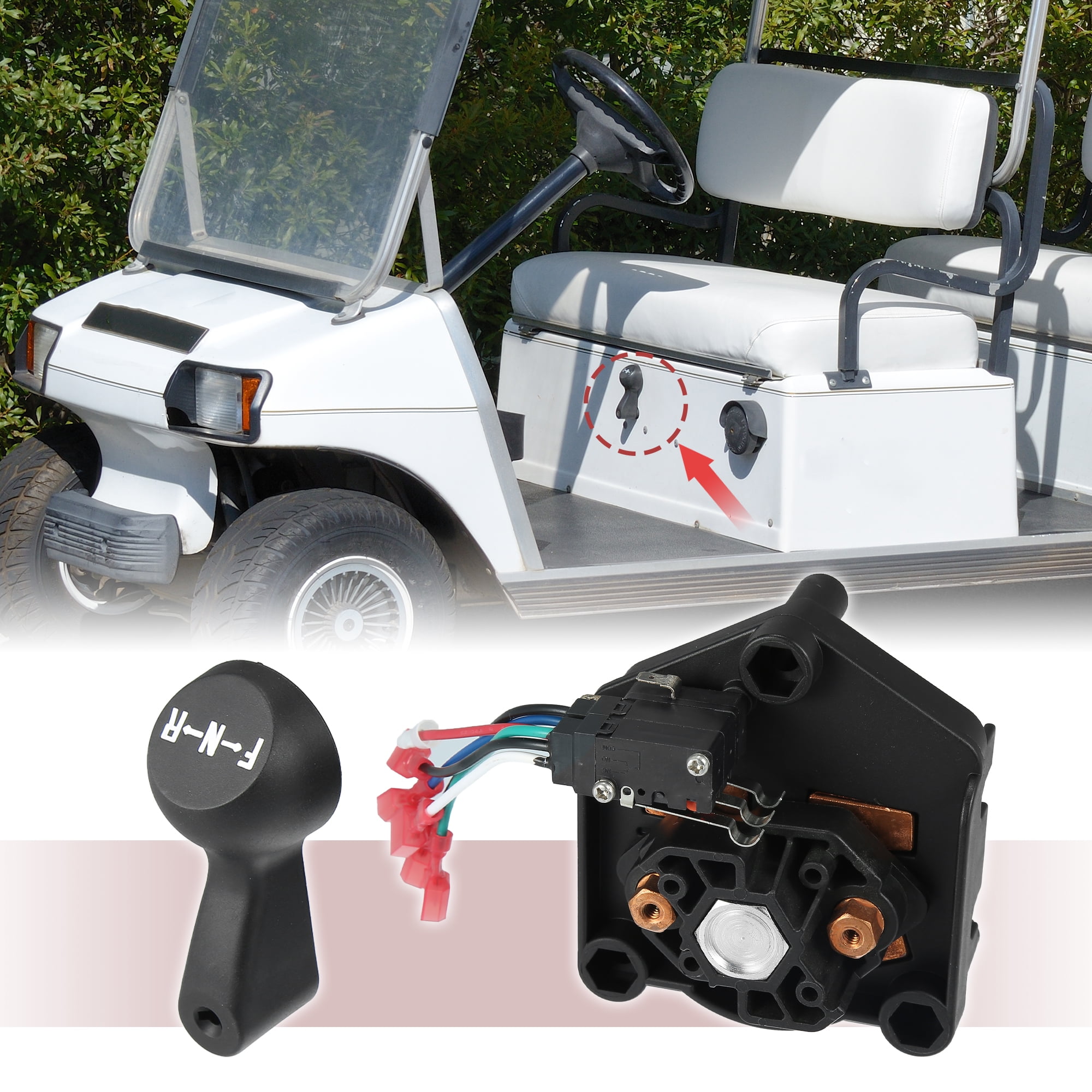 Forward/Reverse w/o Handle. For Club Car DS 36V Electric 1983.5-up. .