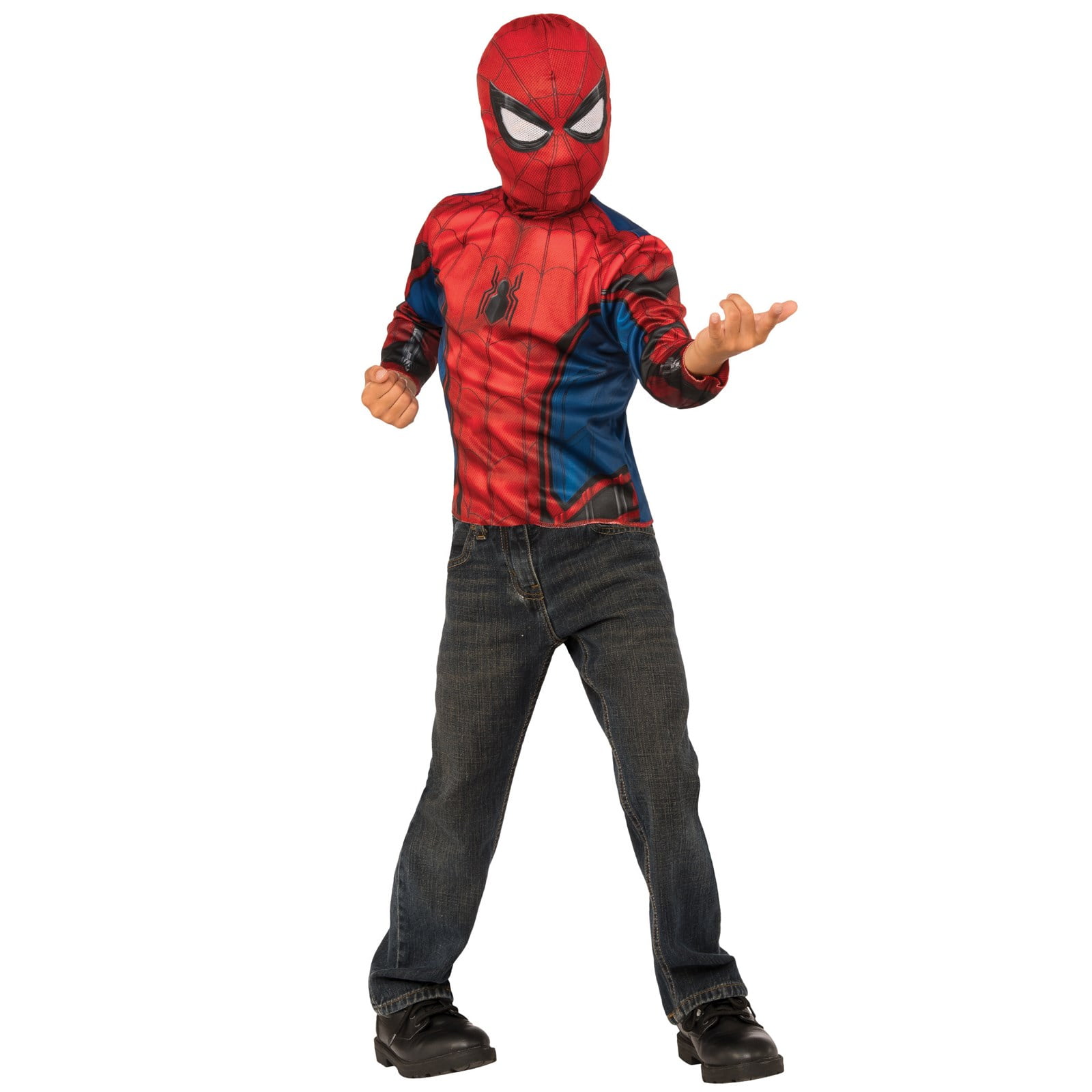 Spider-Man 2-in-1 Boys Reversible Costume - Walmart.com