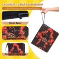 thumbnail image 3 of Carpeta para cartas de 9 bolsillos, doble cara, con cierre de cremallera, PU leather, 3 of 6