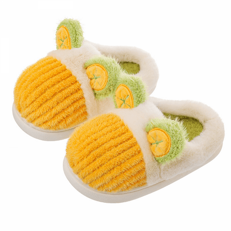 

Wish Womens Comfy Slippers Memory Foam Fluffy Warm Non-Slip Comfortable Slip-on House Shoes（size:6.5-7） S2001