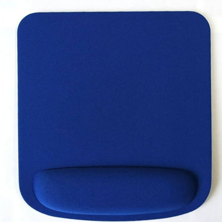 Zhuge Computer Mouse Pad, Home Office Non-Slip Wrist Support Game Mouse Pad Mat for Computer PC Laptop - Dark Blue