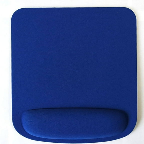 Zhuge Computer Mouse Pad, Home Office Non-Slip Wrist Support Game Mouse Pad Mat for Computer PC Laptop - Dark Blue