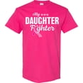 thumbnail image 3 of Inktastic Breast Cancer Awareness My Daughter is a Fighter T-Shirt, 3 of 5
