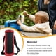 thumbnail image 3 of Sonducket Bolsa enfriadora de botella de agua con correa ajustable, tela Oxford, bolsa Universal impermeable, bolsas de refrigeración aislantes Kits de desorden para acampar Rojo, 3 of 6