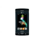 Sharp FX STX-2 - 3G smartphone - RAM 128 MB - microSD slot - LCD display - 3" - 240 x 400 pixels - rear camera 2 MP - black