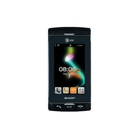 Sharp FX STX-2 - 3G smartphone - RAM 128 MB - microSD slot - LCD display - 3" - 240 x 400 pixels - rear camera 2 MP - black