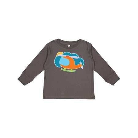 

Inktastic Helicopter for Boys Gift Toddler Boy Girl Long Sleeve T-Shirt