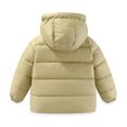 thumbnail image 3 of Chenyin Kids Toddler Winter Hooded down Jacket Boys Girls Warm Puffer Coat Baby Light Casual Outdoor Snowsuit Outerwear for Boys Girls 3-10 Years Old, 3 of 9