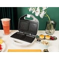 thumbnail image 3 of Sandwich maker automatic multi-function household breakfast maker double-sided heating mini bread maker (black triangular plate), 3 of 4