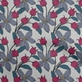 thumbnail image 1 of oneOone Cotton Jersey Pink Fabric Floral Retro Sewing Material Print Fabric By The Yard 58 Inch Wide, 1 of 5