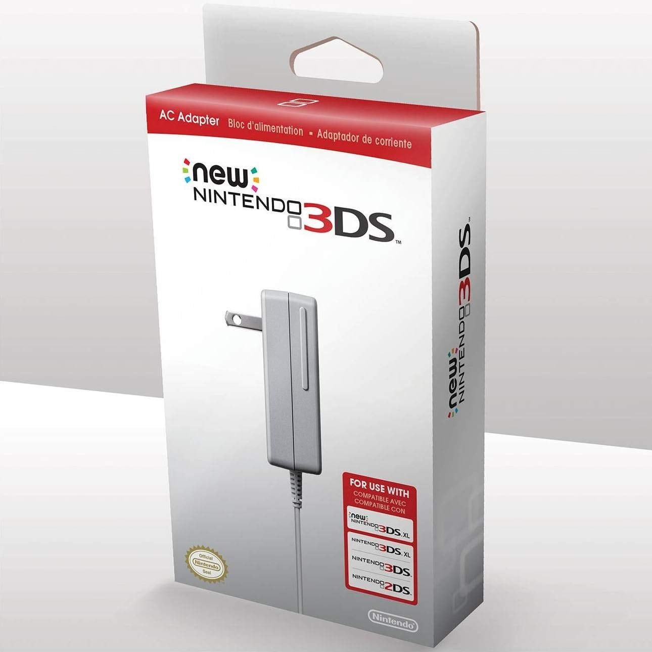 Ja tand Bølle New Nintendo 3DS AC Adapter/Charger for 3DS XL, 3DS, 2DS - (USA, Retail  Box) - Walmart.com