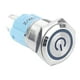 thumbnail image 1 of Interruptor de botón impermeable de Metal de acero inoxidable para coche de 12V y 16mm Zulema  Interruptor de botón pulsador de 16 mm, 1 of 7