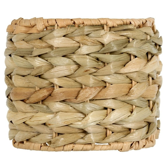 Seagrass 5.5Inch Drum Clip On Chandelier Lamp Shade