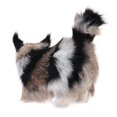 thumbnail image 1 of Espécimen de gato coleccionable de gato artificial de felpa portátil para adornos de jardín doméstico Ndcxsfigh libre de BPA, 1 of 7