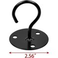 thumbnail image 4 of Ganchos de techo Sincero para colgar plantas negro 2,56 pulgadas 200g, 4 of 5