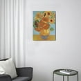 thumbnail image 3 of Vincent Van Gogh's Canvas Wall Art - Still Life Vase with Sunflower Classic Artwork Picture Print with Framed Famous Oil Painting Hang for Home Office Bedroom Living Room Wall Decor-12" X16", 3 of 7