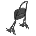 thumbnail image 4 of Riding Backrest, Steel Anti-Corrosio Easy Installation Motorcycle Backrest Bar, For Motorcycle Motorbike Black, 4 of 8