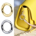 thumbnail image 3 of Osdhezcn 10 PCS Metal O Ring Spring Clasps Alloy Open Rings Chain Buckles Connector, 3 of 15