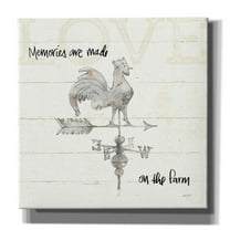 Epic Graffiti 'Farm Memories V' by Anne Tavoletti, Canvas Wall Art, 26"x26"