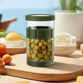 thumbnail image 6 of JMKQLZ Glass Fermentation Crock with Built-in Strainer - Perfect Pickling Jar for Homemade Vegetables, Sauerkraut and Kimchi with Secure Lid, 6 of 6