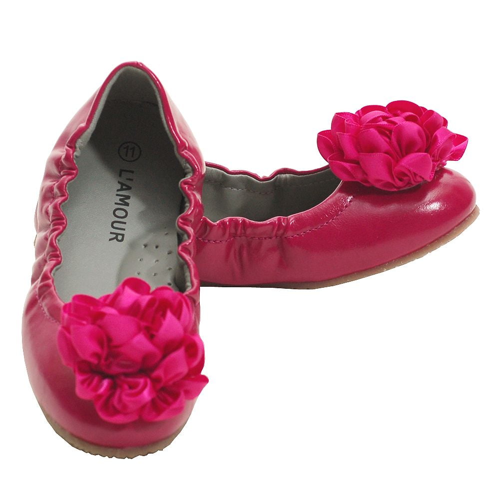 girls pink dress shoes