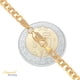 thumbnail image 2 of Pulsera italiana cubana Hueca de 10 quilates 3.5mm 21.5 cm Imperial Jewelry, 2 of 5