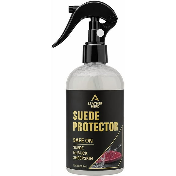 Suede Protector Compatible with Ugg Boots (10oz) - Waterproofing Spray for Suede Boots, Shoes, Jackets, Accessories - Water & Stain lant Spray