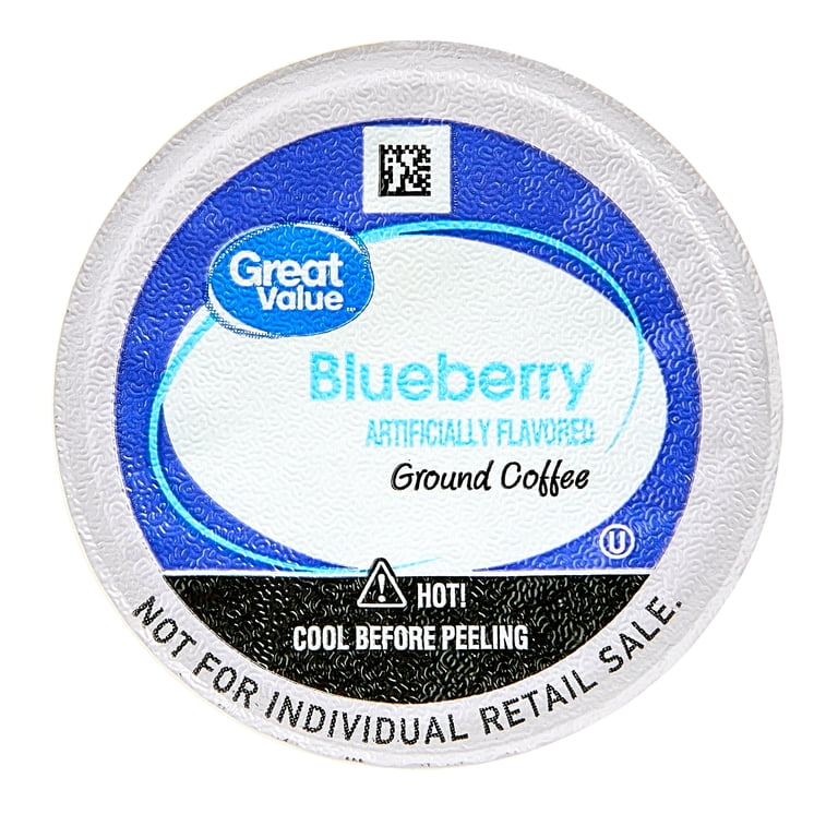 Great Value Blueberry Coffee Pods 12 Count, Fruity Keurig K-Cups for Breakfast - Walmart.com Great Value Blueberry Coffee Pods 12 Count, Fruity Keurig K-Cups for Breakfast - Walmart.com