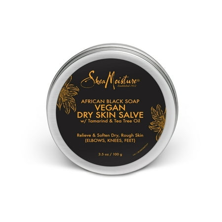 Shea Moisture African Black Soap Dry Skin Vegan Salve 3.5 (Best Skin Care Line For African American Skin)
