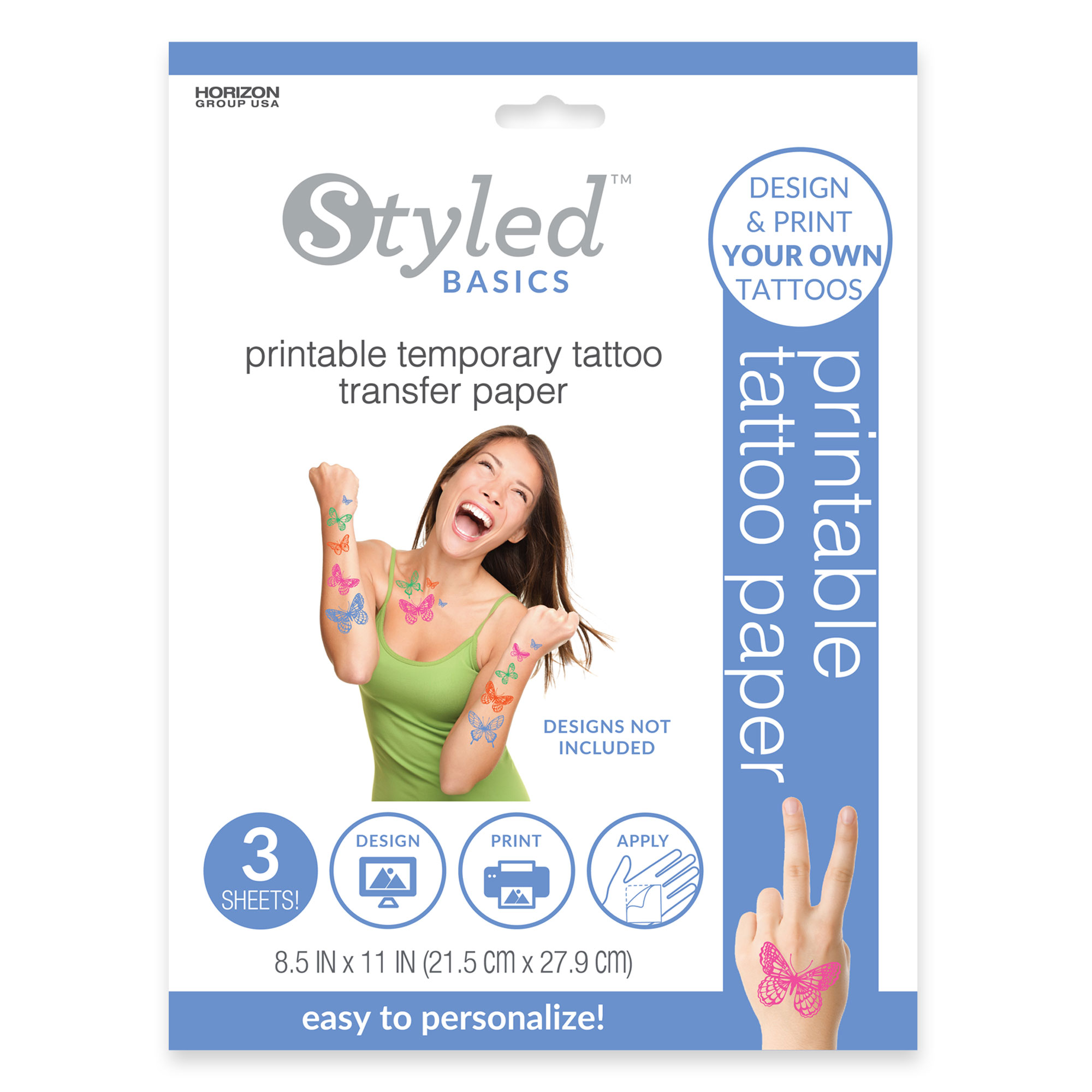 Printable Temporary Tattoo Paper
