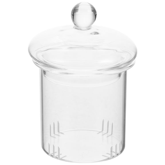 QUMONIN Universal Glass Tea Infuser with Lid & Filter for 600ml Tea Brewer