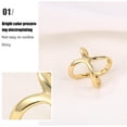 thumbnail image 3 of Guardurnaity Bufanda de 3 piezas para mujer, anillos, decoración de vestido, bufandas, Clips, estilo Simple, aleación elegante, chal para mujer, hebilla, Accesorios de disfraces Guardurnaity AP005630-00, 3 of 6