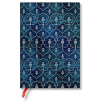 Blue Velvet MIDI Unlined Softcover Journal, 176pg, 100gsm, Velvet Dalmatic Collection by Paperblanks (Blue Velvet), (Hardcover)